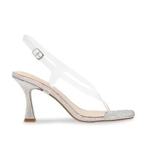 Betsey Johnson Rhinestones Cindy Sandals Size 8.5